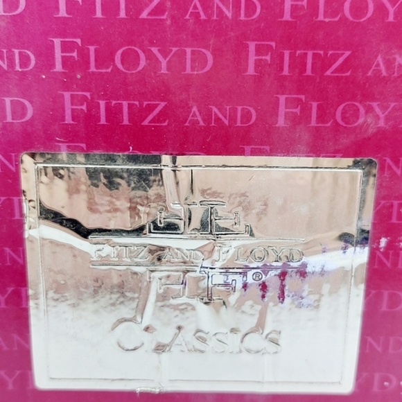 Vintage Fitz and Floyd Frosty Folks Candy Box 1999 With‎ Box - Picture 12 of 12